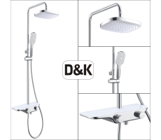 Душевая система DK Bayern Potsdam DA2193701B17 белый 