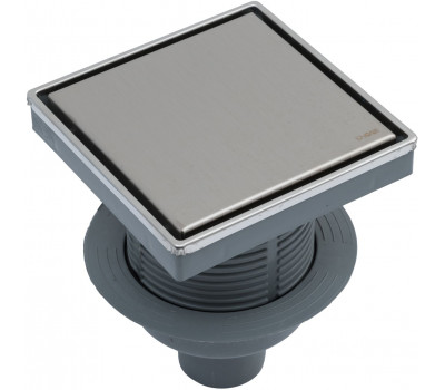 Точечный трап решетка нерж. сталь/под плитку с рамкой 15х15 Logan L006-150-VERTICAL 330446 Точечный трап решетка нерж. сталь/под плитку с рамкой 15х15 Logan L006-150-VERTICAL 330446