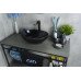 Раковина Gid Nc920 52231 накладная черная глянцевая 
