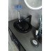 Раковина Gid Nc920 52231 накладная черная глянцевая 