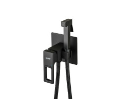 Гигиенический душ со смесителем GAPPO G7217-6, черный 