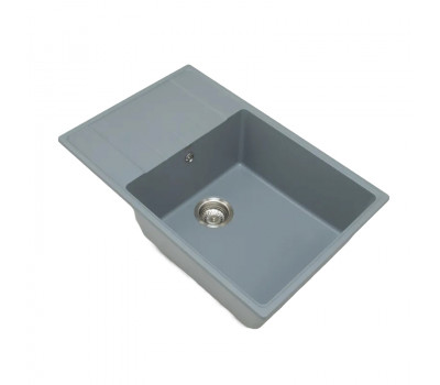 Кухонная мойка Grandex Aqua Topline 600212, серый