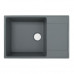 Кухонная мойка Grandex Aqua Topline 600212, серый