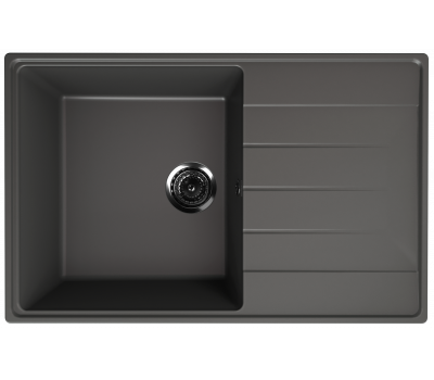 Мойка ULGRAN Quartz асфальт Prima 780-09 