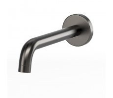 Излив PAINI Cox 190 мм. встраиваемый, черный брашированный PVD (PZ) 78PZ207CAN19 