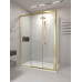 Душевой угол раздвижной Veconi Premium Ptato 300 SP G-L, 1200х1000x2000, золото брашированный PR3/L-SP-120100-01-G-C4 