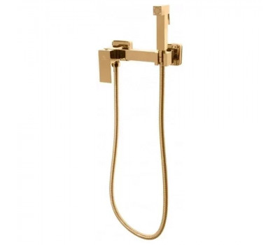 Гигиенический душ со смесителем Grocenberg GB101NGO, золото 