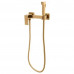 Гигиенический душ со смесителем Grocenberg GB101NGO, золото 