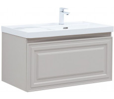 Тумба с раковиной Aquanet Агата 90 L 1 ящ. цв. бежевый 00365937 Тумба с раковиной Aquanet Агата 90 L 1 ящ. цв. бежевый 00365937