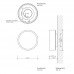 Потолочный светильник Decor Walther Round 213700 хром 