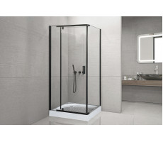 Душевой угол с поддоном Royal Bath  RB  HPV-T-BL 90х90х213 (прозрачное) черный 