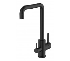 Смеситель для кухни с подключением к фильтру FW519Black VODA Смеситель для кухни с подключением к фильтру FW519Black VODA