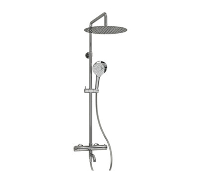 Душевая система WasserKRAFT  A188.116.101.010.CH Thermo Хром 
