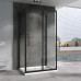 Душевой уголок ABBER Schwarzer Diamant AG30130BH-S75B-S75B черный матовый 