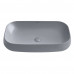 Раковина накладная ABBER Rechteck AC2210MG серая матовая 