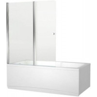 Шторка на ванну Aquanet Alfa 4 NF6222-pivot , прозрачное стекло 