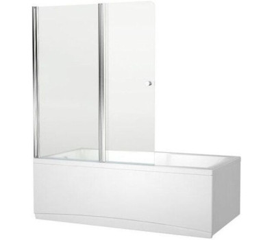 Шторка на ванну Aquanet Alfa 4 NF6222-pivot , прозрачное стекло 