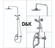 Душевая система DK Rhein Marx DA1393701B07 хром 
