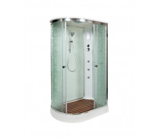 Душевая кабина AvaCan EM 2012 R с гидромассажем и электрикой Хром 