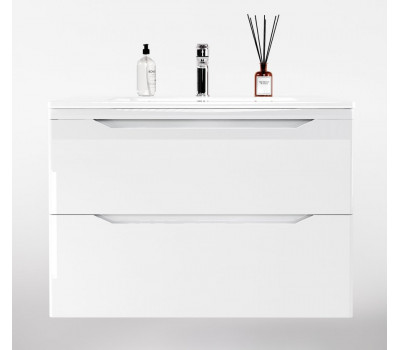 Тумба подвесная Style Line Марелла 80 (2 ящ.) Люкс антискрейтч белый глянец, PLUS СС-00002411 Тумба подвесная Style Line Марелла 80 (2 ящ.) Люкс антискрейтч белый глянец, PLUS СС-00002411