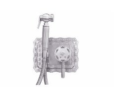 Смеситель для биде ZORG ANTIC A 116 BD-SL серебро 