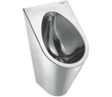 Писсуар антивандальный из нержавеющей стали матовый  NOFER 13004.S 