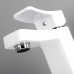 Смеситель для раковины WasserKRAFT Aller 1060 WHITE 1063W белый матовый/хром 