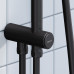 Душевая система Damixa Merkur 940000300 Черный 