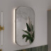 Шкаф зеркальный с подсветкой EQUIL Desert 45 универсальный, амарок  (szDSRT.LED45.R/L-25) 