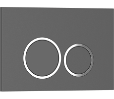 Кнопка смыва IBERICA BLANCA ESTI-O ABS-пластик, серый матовый (IB.B082.007.000) Кнопка смыва IBERICA BLANCA ESTI-O ABS-пластик, серый матовый (IB.B082.007.000)