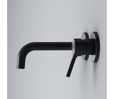 Смеситель для раковины, монтируемый в стену AM.PM X-Joy F85B72622 Черный 