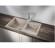 Кухонная мойка GRANULA 8201, ПИРИТ, кварц 