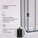 душевое ограждение AM.PM Gem W90G-403-090BT Черный 