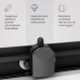 душевое ограждение AM.PM Gem W90G-403-090BT Черный 