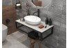 Столешница из керамогранита 1Marka LOFT 90, Светло-серый МА01 Nat