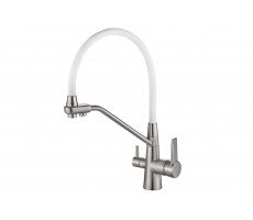 Смеситель для кухни ZORG STEELHAMMER SH 903-8 SATIN сатин Смеситель для кухни ZORG STEELHAMMER SH 903-8 SATIN сатин