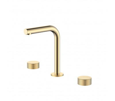 Смеситель на столешницу STICK TOUCH на 3 отв. GOLD Boheme 152-G.2 золото 