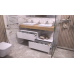 Тумба подвесная Velvex Unit 80, выс. 27, выдв. ящик, белый матовый tp.UNI.80.1Y белый матовый  