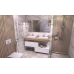 Тумба подвесная Velvex Unit 80, выс. 27, выдв. ящик, белый матовый tp.UNI.80.1Y белый матовый  