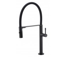 Смеситель для кухни Boheme UNO BLACK 114-B чёрный 