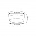 Корзина WasserKRAFT Donau WB-530 WB-530-M коричневый 