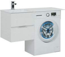Тумба с раковиной Aquanet Алвита 120 L белый 