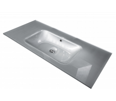 Столешница стекло Armadi Art 100см моноблок СЕРЕБРО 852-100-S Столешница стекло Armadi Art 100см моноблок СЕРЕБРО 852-100-S