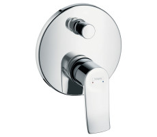 Смеситель для ванны Hansgrohe Metris S 31487000 хром 