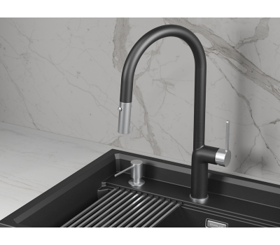 Смеситель для кухни GRANULA 9010, ШВАРЦ Смеситель для кухни GRANULA 9010, ШВАРЦ