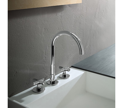 Смеситель для раковины Fantini Icona Classic 53 02 R007 Хром 