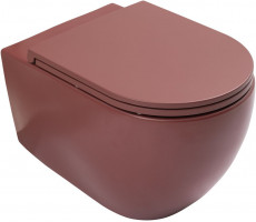 Унитаз подвесной Allen Brau Reality 4.32015.BD бордо 