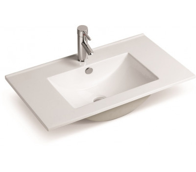 Раковина керамическая (врезная сверху)  SantiLine SL-2102(60) 
