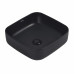Раковина накладная ABBER Rechteck AC2211MB черная матовая 