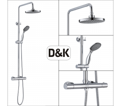 Душевая система DK Bayern Potsdam DA2123701B10 хром Душевая система DK Bayern Potsdam DA2123701B10 хром